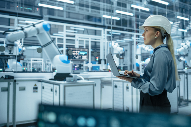 xDT digital twin of logistics robot operations