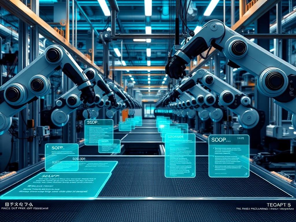 Manufacturing — Zero-defect lines with spatial SOPs