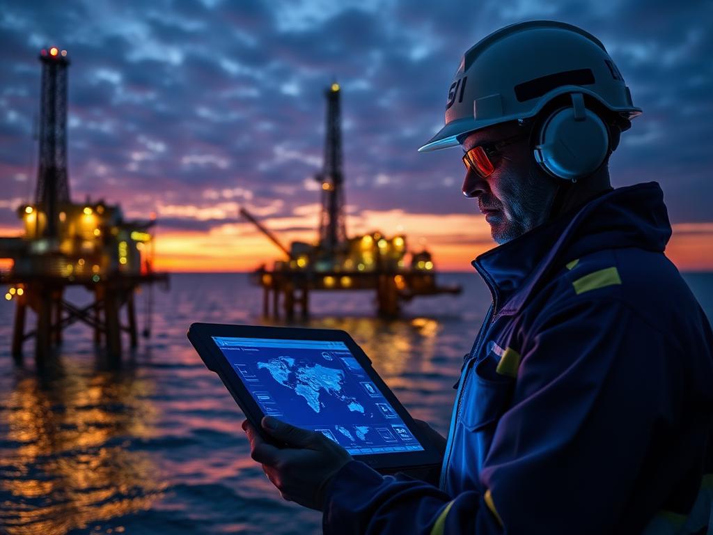 Oil & Gas — Remote expert eyes on the rig